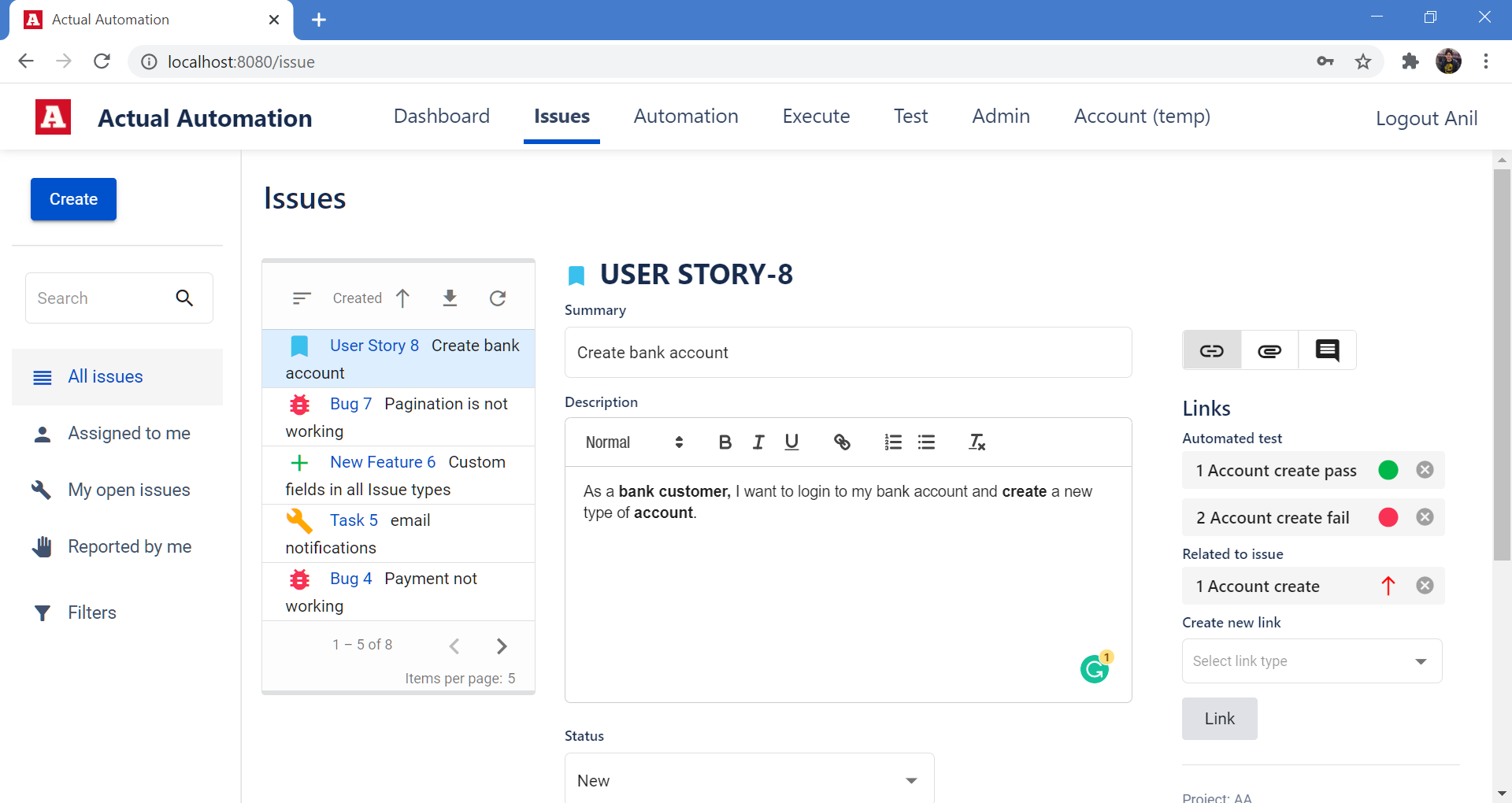 User Story